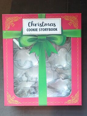 Christmas Cookie Cutter Storybook NWT